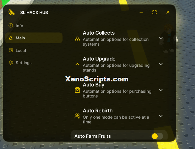 HACX Hub Sell Lemons Script OP (No Keys) - Auto Farm Fruits