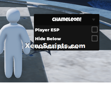 Chameleon Hide Below Script Keyless