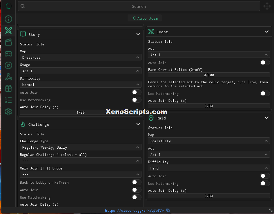 Anime Expeditions Auto Join script by Ouroboros hub (No Keys)