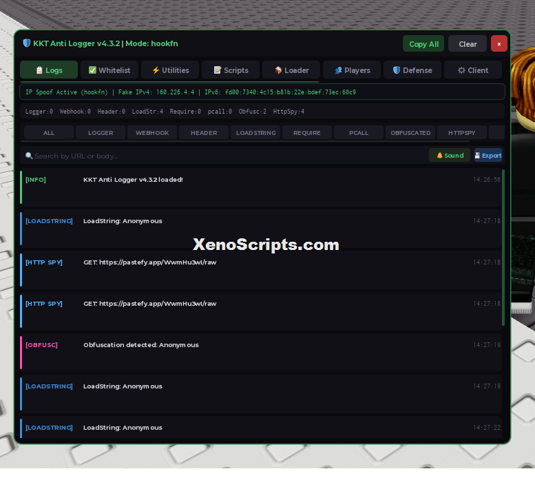 KKT Anti Logger Hub v4.3.2