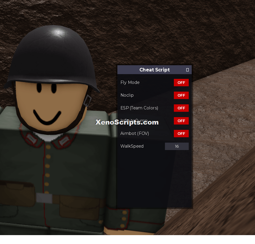 Trench War Cheats script (No Keys)