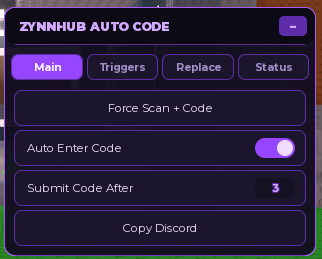 AUTO CODE REDEEMER STEAL A BRAINROT | ZYNNHUB