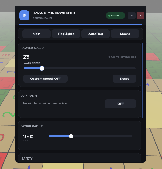 Isaac's Minesweeper Script Keyless 2026 - AFK Farm
