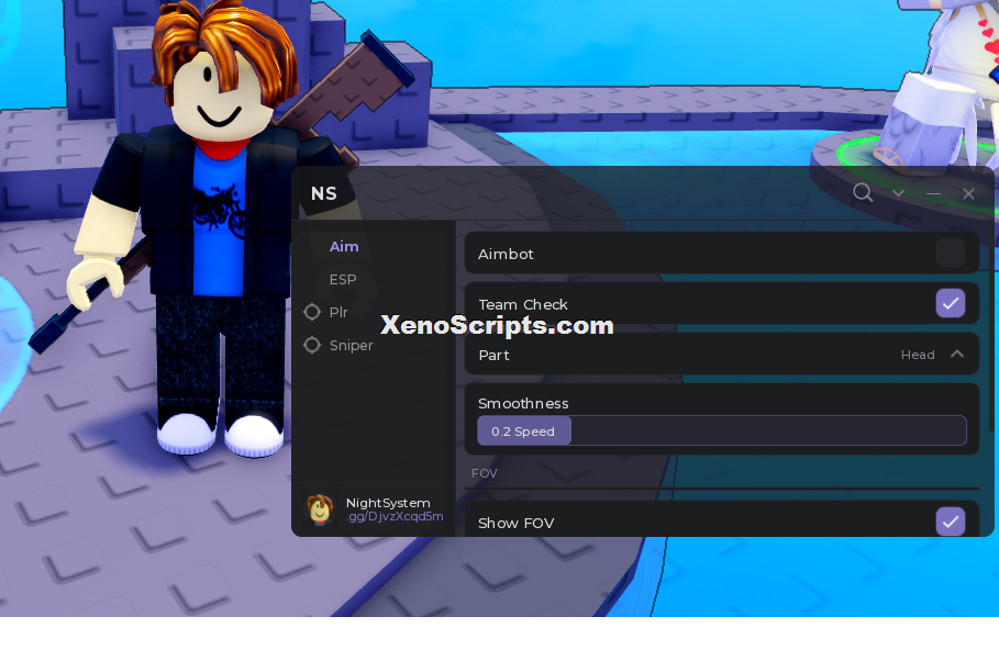 Snipers vs Runners script keyless | Aimbot