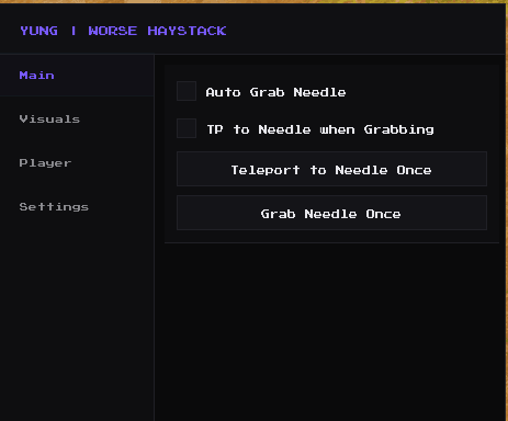 find The Needle script keyless made by [tung hub] | auto grab needle