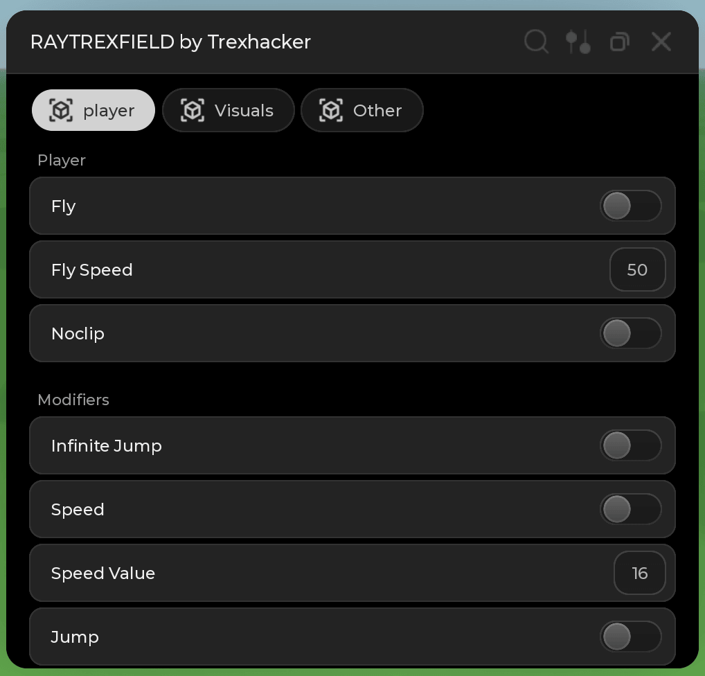 RAYTREXFIELD by TrexHacker (Universal)