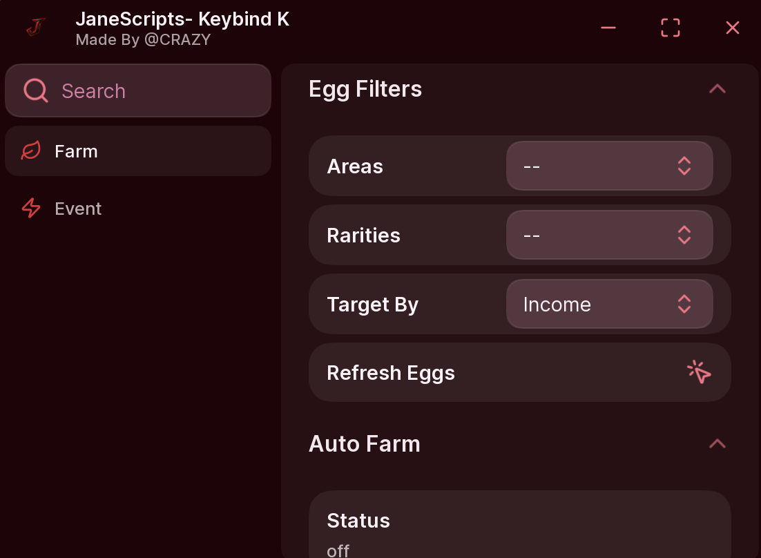 Steal an egg script | JaneScripts Hub