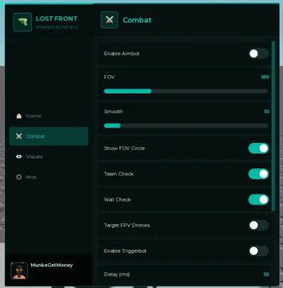 The lost front icon