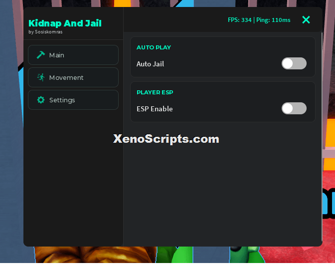 Kidnap and Jail people script by Sosikomras | Auto jail
