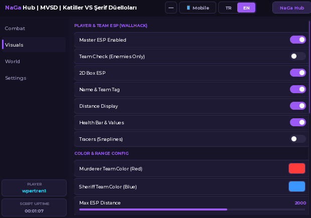 MVS2 & All Duels Script by Naga Hub