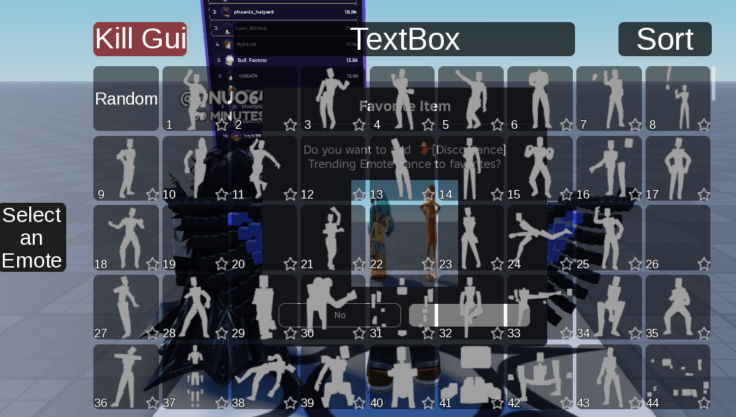 Trending Emote Dance script keyless | Access 388 Emotes