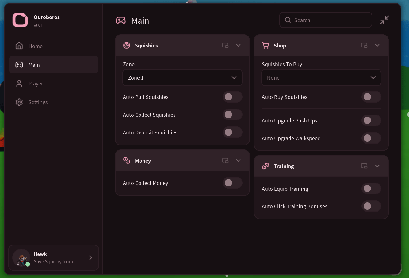 Save Squishy from Sand Script | Ouroboros Hub