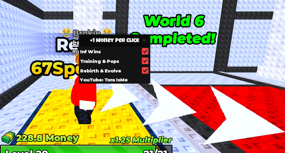 +1 Money Per Click Script By Tora IsMe (No Keys)